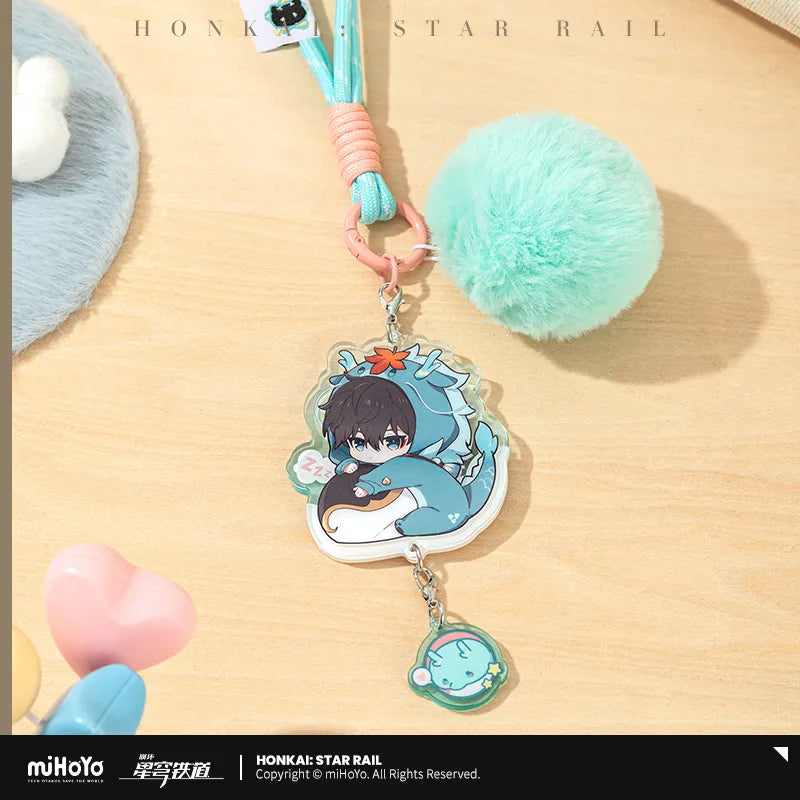 Pre-Order Honkai: Star Rail - Boys' Dormitory Series Chibi Character Acrylic Keychain