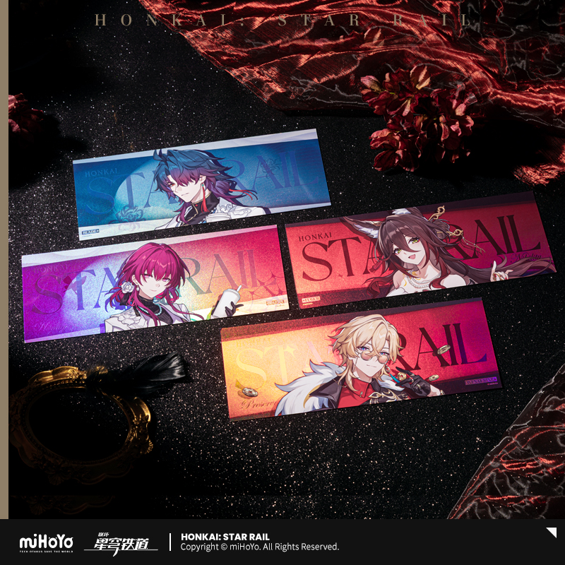 Pre-Order Honkai: Star Rail - Express Travel Series Laser Tickets
