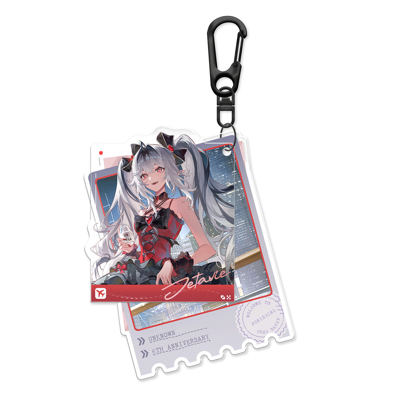 Pre-Order Punishing: Gray Raven - 6th Anniversary Echoes of Elsewhere Acrylic Charm