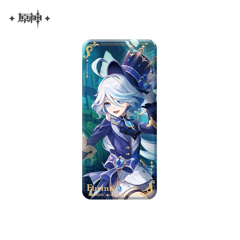 Genshin Impact Theme Square Badges