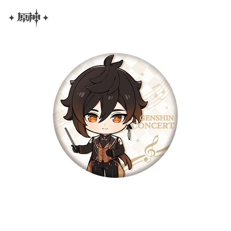 Genshin Concert 2023 Melodies of an Endless Journey Chibi Badges