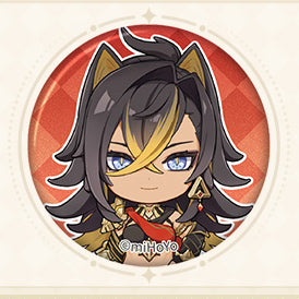 Genshin Impact - The Snapshot of a Jade-Covered Screen Series Mini Badges Set