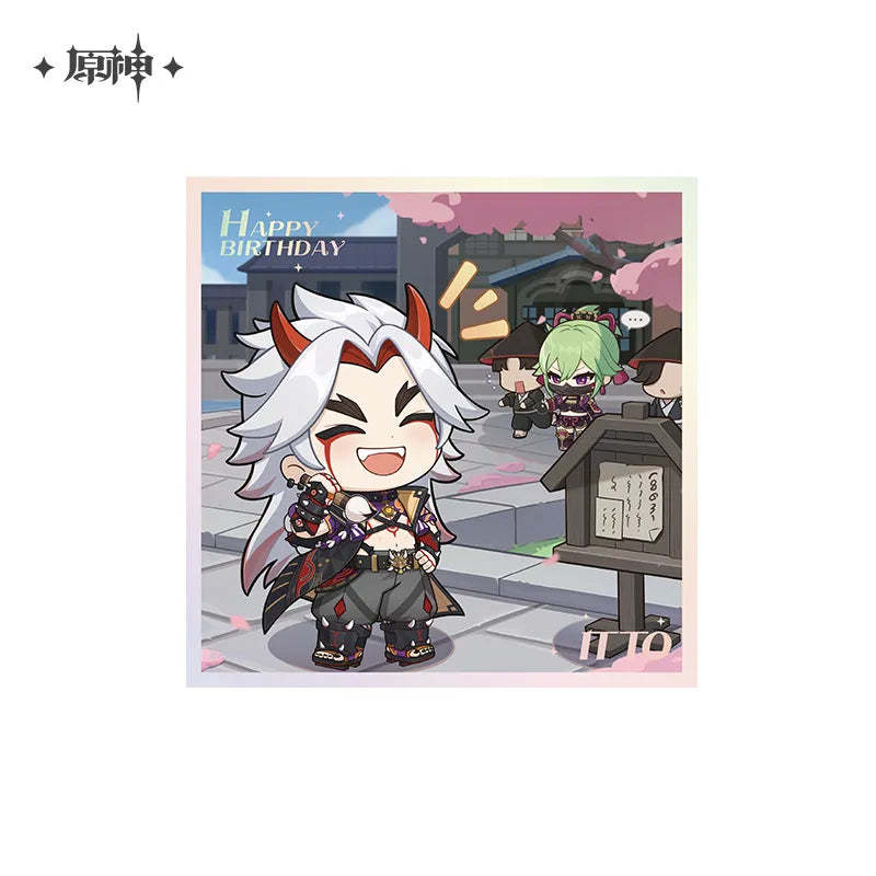 Genshin Impact - Auspicious Moments Series Mini Shikishi