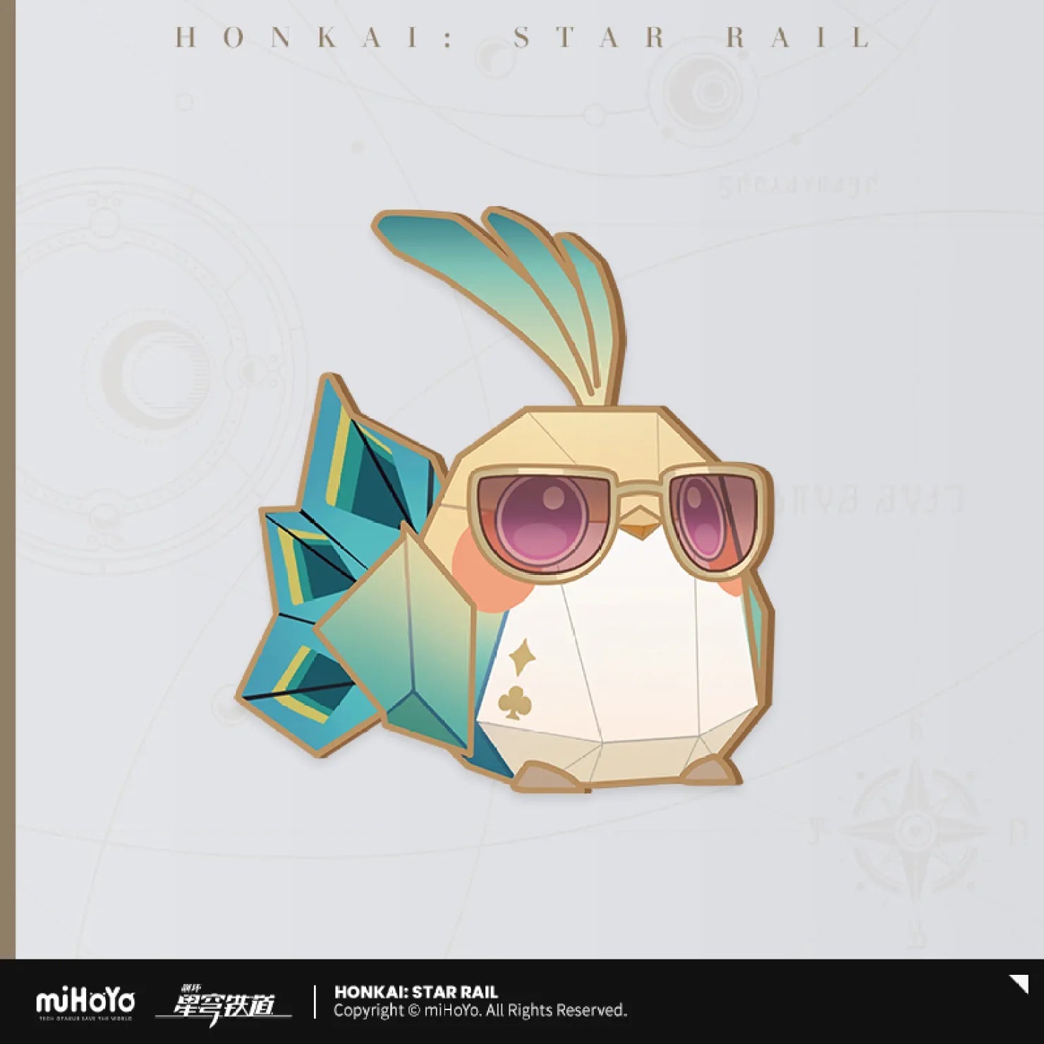 Honkai: Star Rail - Owlbert¡¯s Reception Room Series Metal Badge