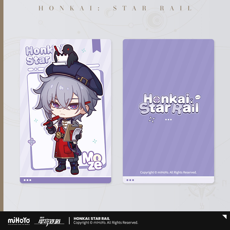 Pre-Order Honkai: Star Rail - Delicious Enjoyment Series Chibi Laser Card