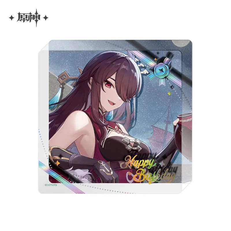 Genshin Impact - Day of Destiny Birthday Series Acrylic Coaster 2025