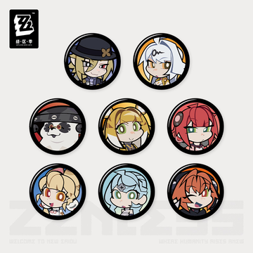 Pre-Order Zenless Zone Zero - Affinity Series Agent Avatar Mini Badge Blind Box Vol.5