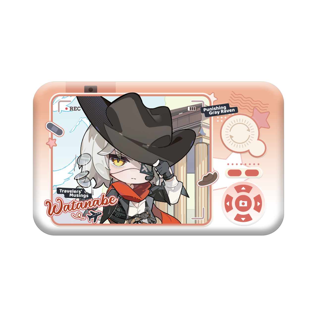 [Pre-Order] Punishing: Gray Raven Travelers' Musings Chibi Tinplate Badge