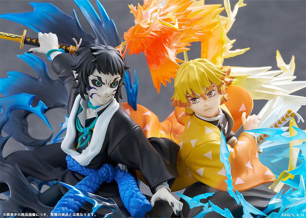 【Pre-Order】Kimetsu no Yaiba - Zenitsu Agatsuma & Kaigaku Non-Scale Figure