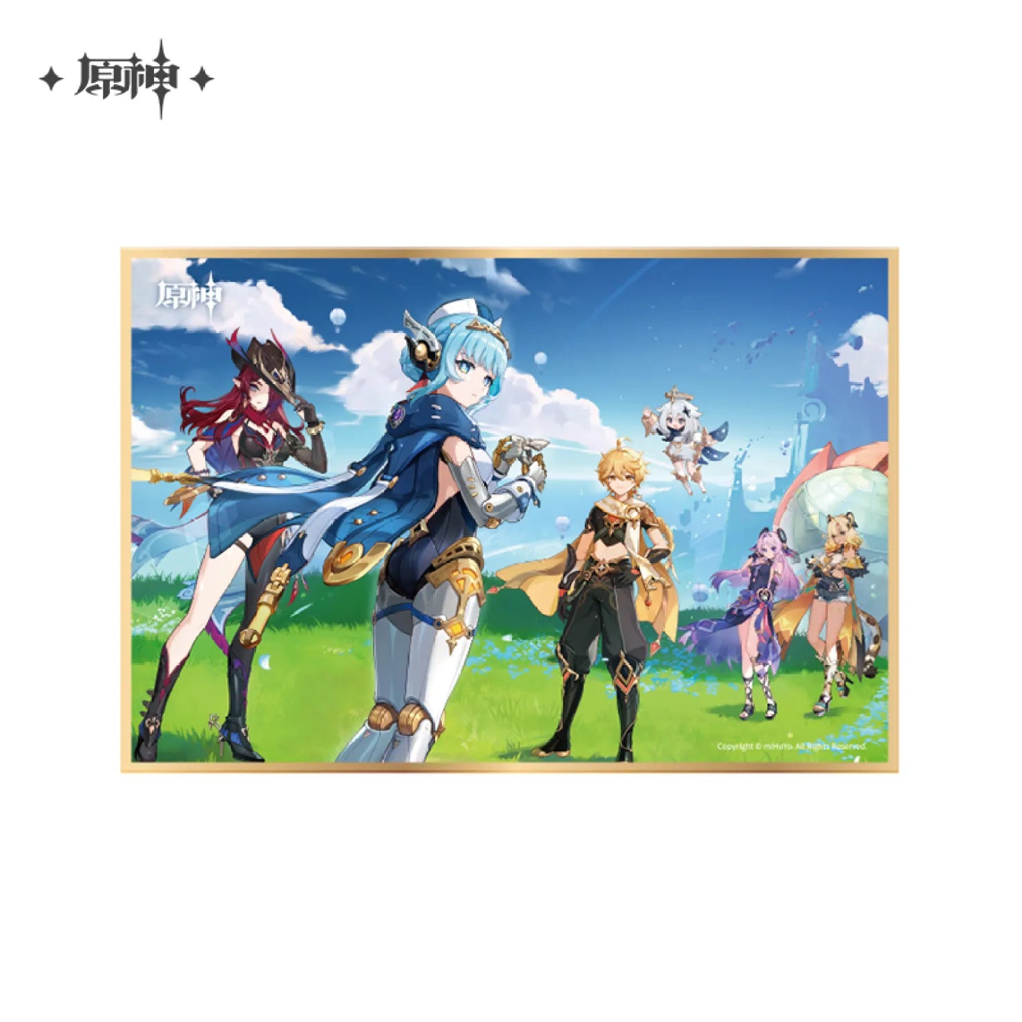 Genshin Impact - Theme Series Shikishi