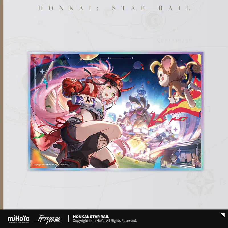 Pre-Order Honkai: Star Rail - Interstellar Journey Series Acrylic Shikishi