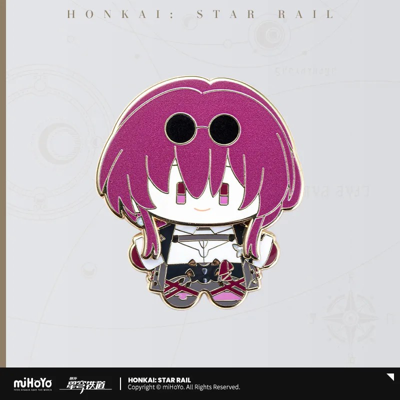 Pre-Order Honkai: Star Rail - Chibi Plushie Series Metal Badge