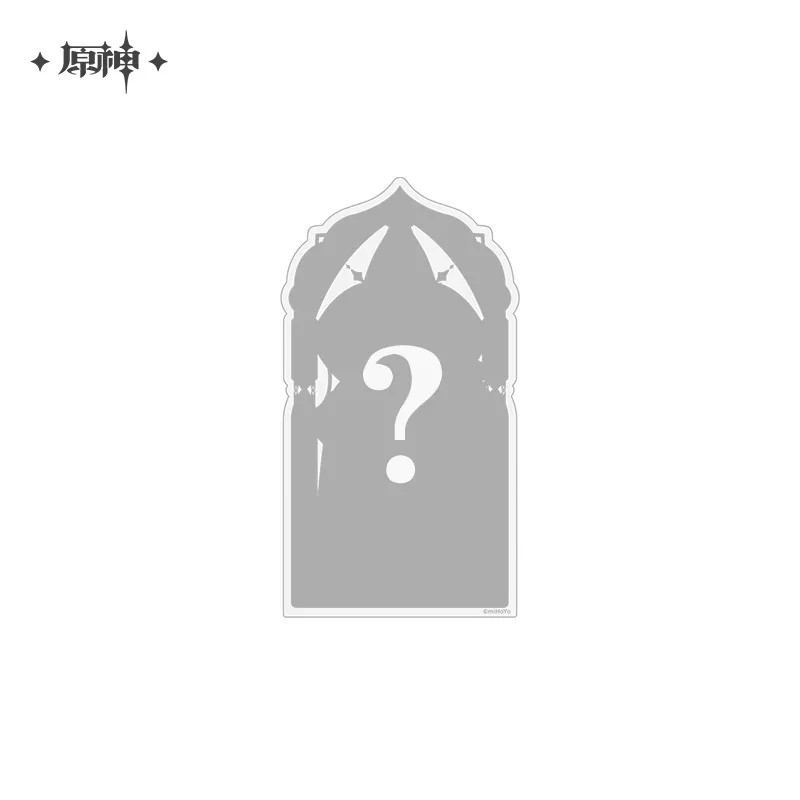 Genshin Impact ¨C Frost and Flame Series Translucent Acrylic Standee Blind Box