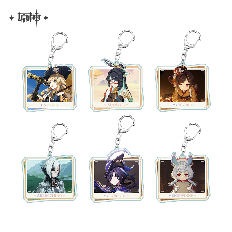 Genshin Impact - Character PV Acrylic Keychain