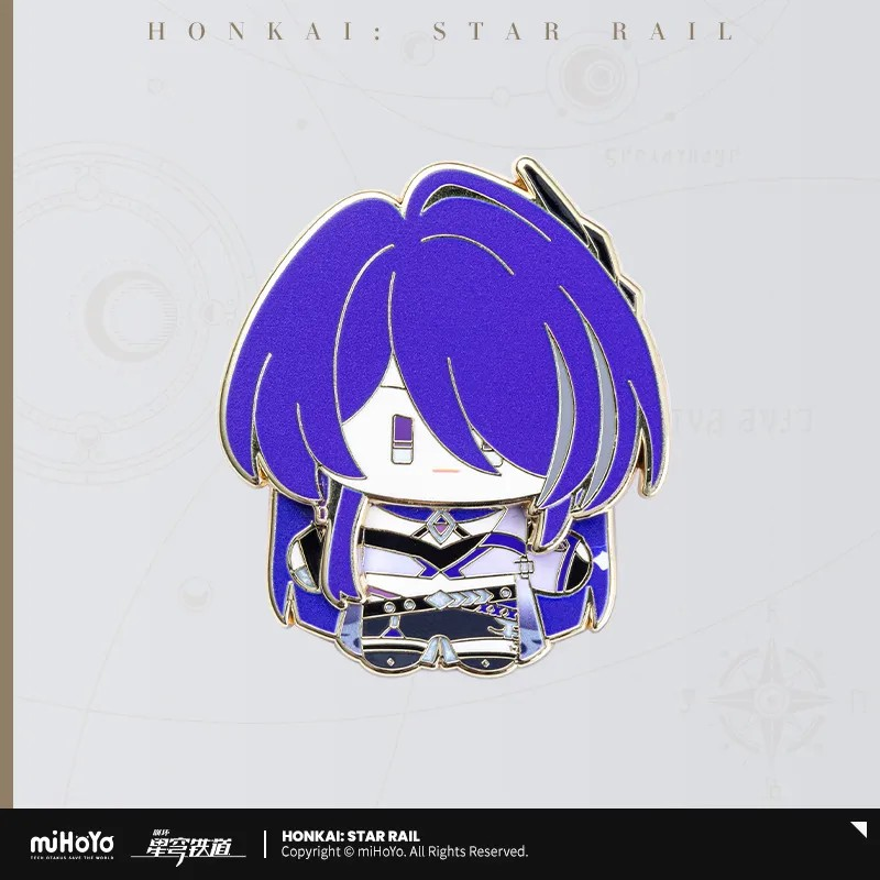 Pre-Order Honkai: Star Rail - Chibi Plushie Series Metal Badge