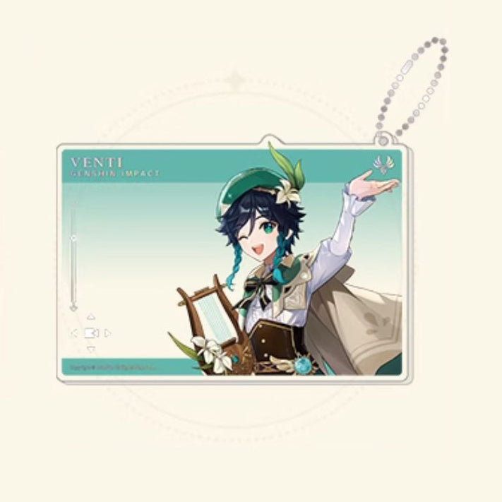 Genshin Impact Anniversary Celebration Series Acrylic Group Photo Card