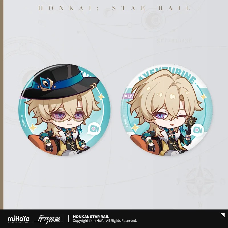 Honkai: Star Rail - Owlbert's Reception Room Series Badge Set