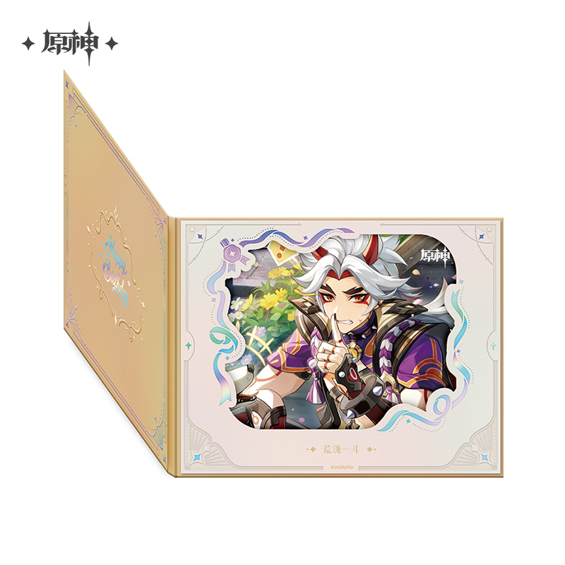 Pre-Order Genshin Impact - Day of Destiny Birthday Series Flip-Style Framed Shikishi 2025