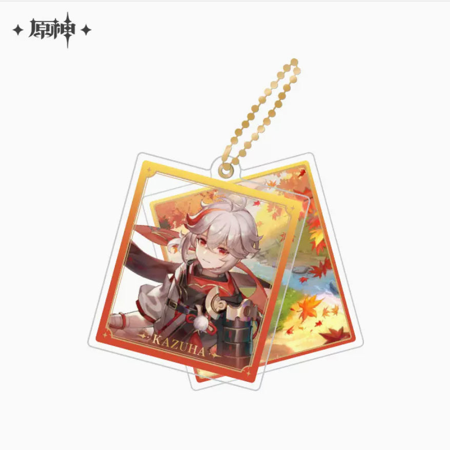 Genshin Impact Theme Double Piece Acrylic Keychain