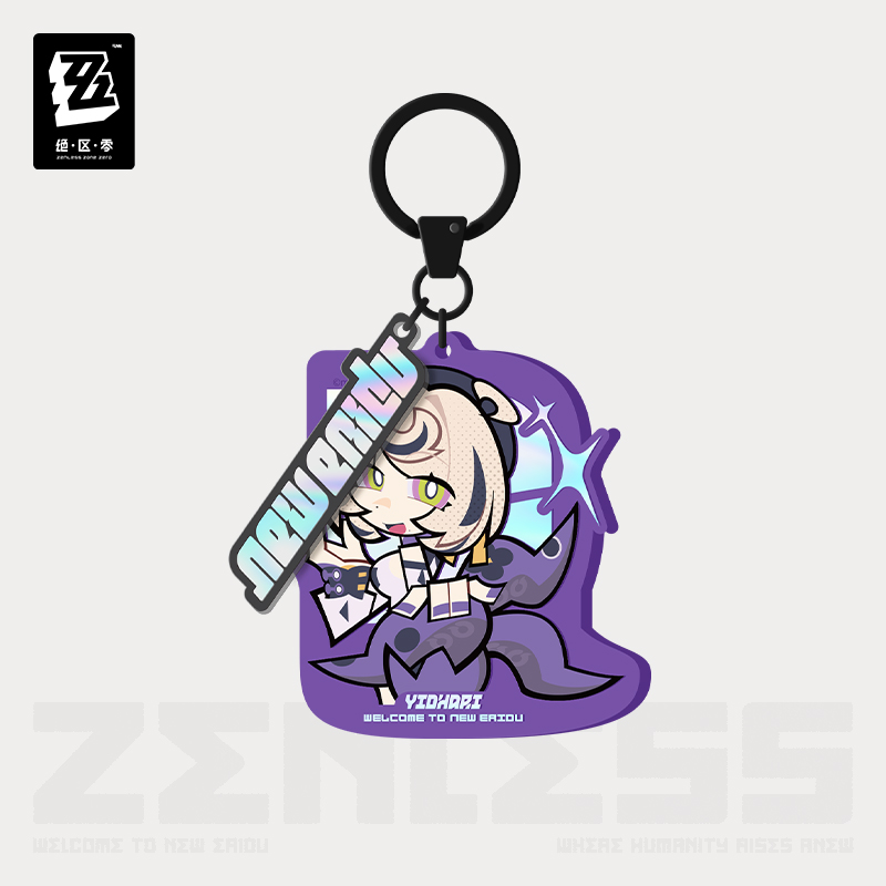 Zenless Zone Zero - New Eridu Series Chibi Acrylic Keychain: Spook Shack