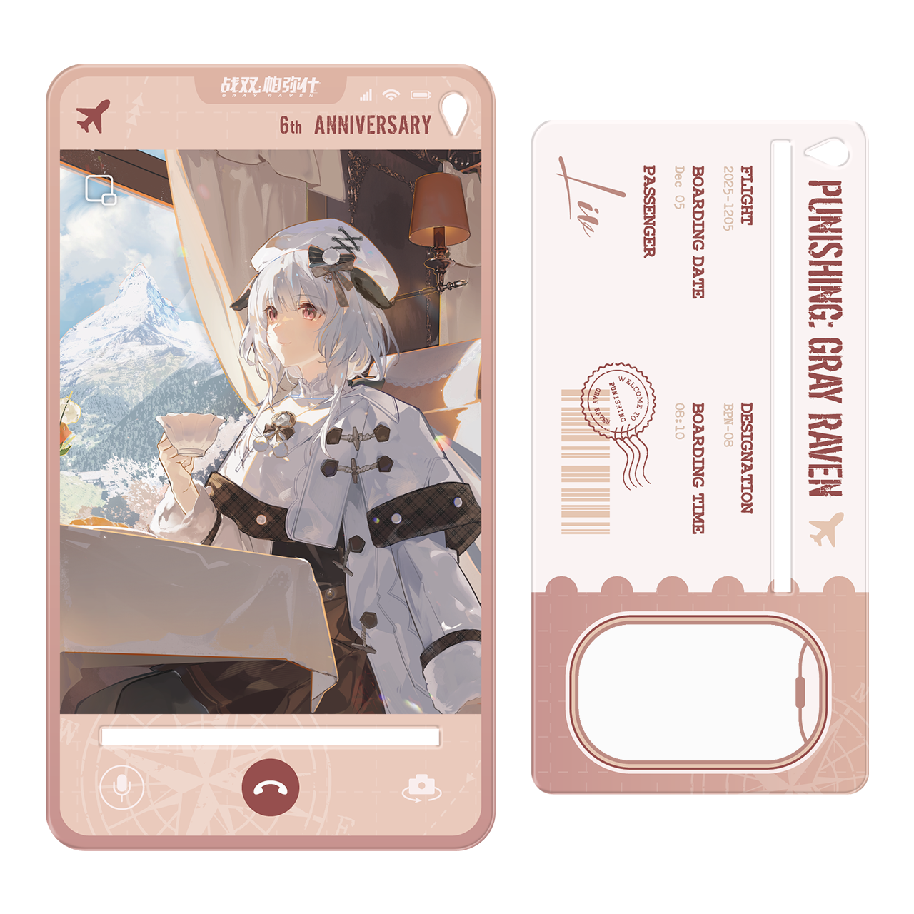 Pre-Order Punishing: Gray Raven - 6th Anniversary Echoes of Elsewhere Display Standee