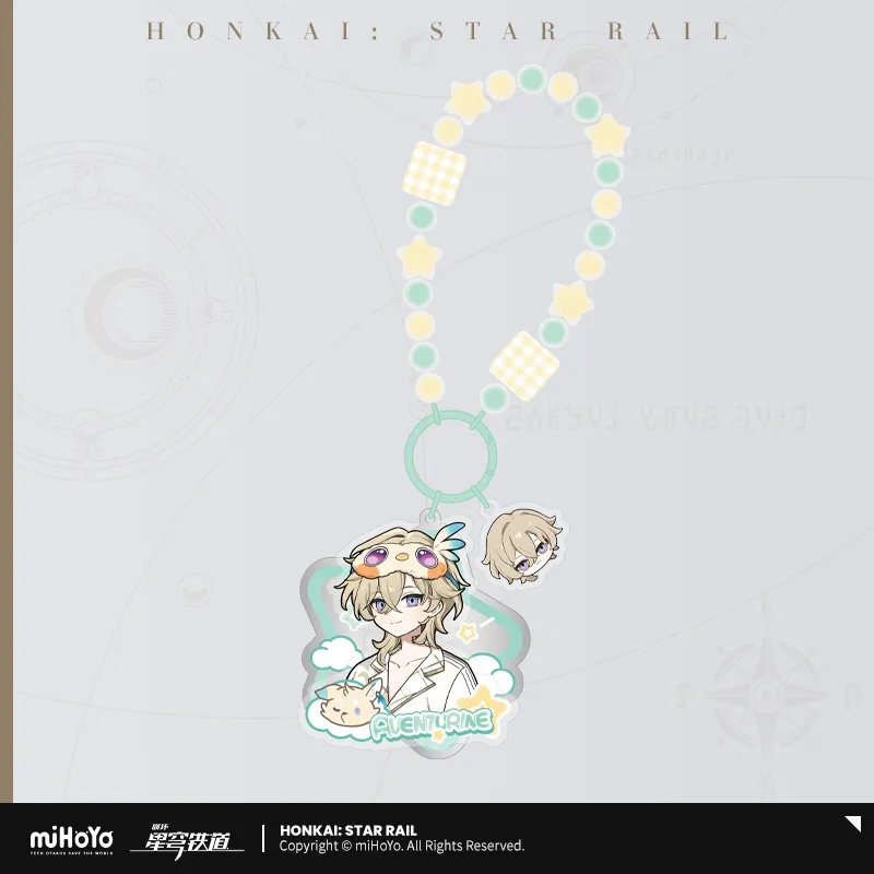 Pre-Order Honkai: Star Rail - Boys' Dormitory Series Acrylic Keychain