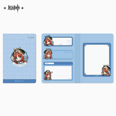 Genshin Impact Sumeru Character Chibi Notebook