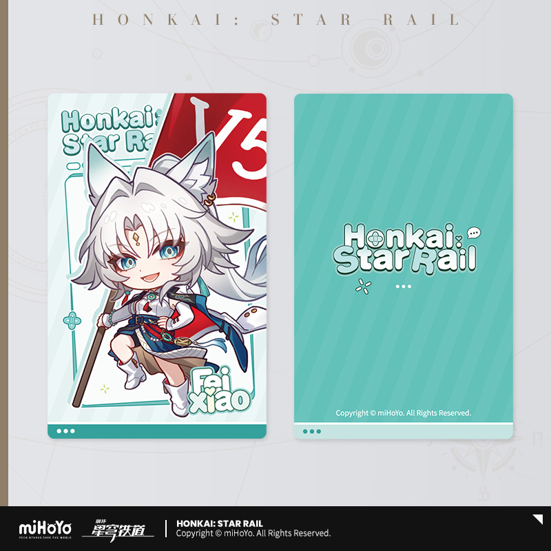 Pre-Order Honkai: Star Rail - Delicious Enjoyment Series Chibi Laser Card
