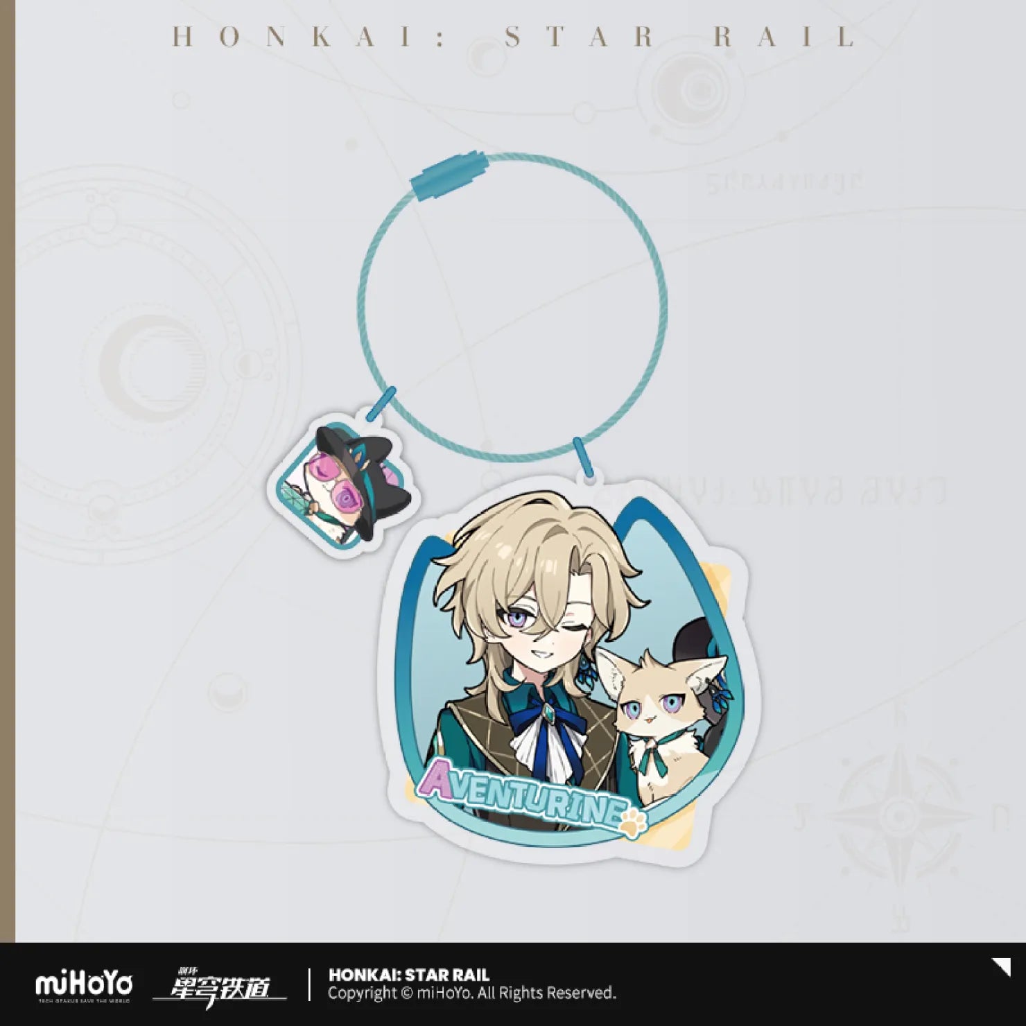 Honkai: Star Rail - Little Cat Series Acrylic Keychain