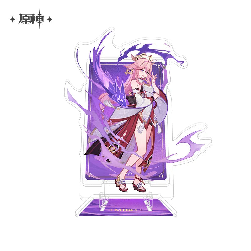 Genshin Impact Genius Invokation TCG Acrylic Phone Holder