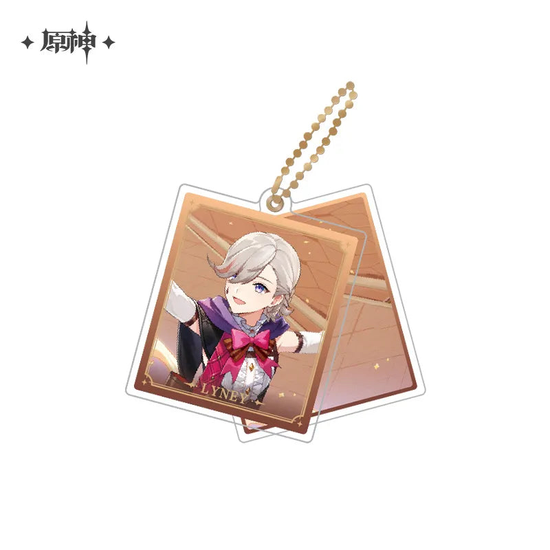 Genshin Impact Theme Double Piece Acrylic Keychain