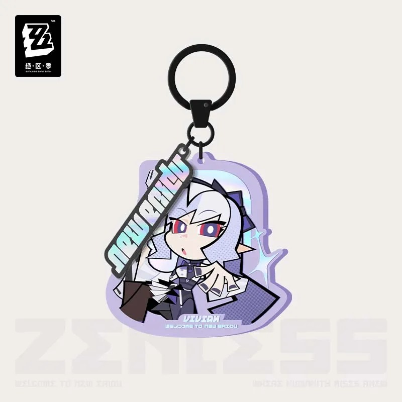 Zenless Zone Zero - New Eridu Series Chibi Acrylic Keychain: Mockingbird