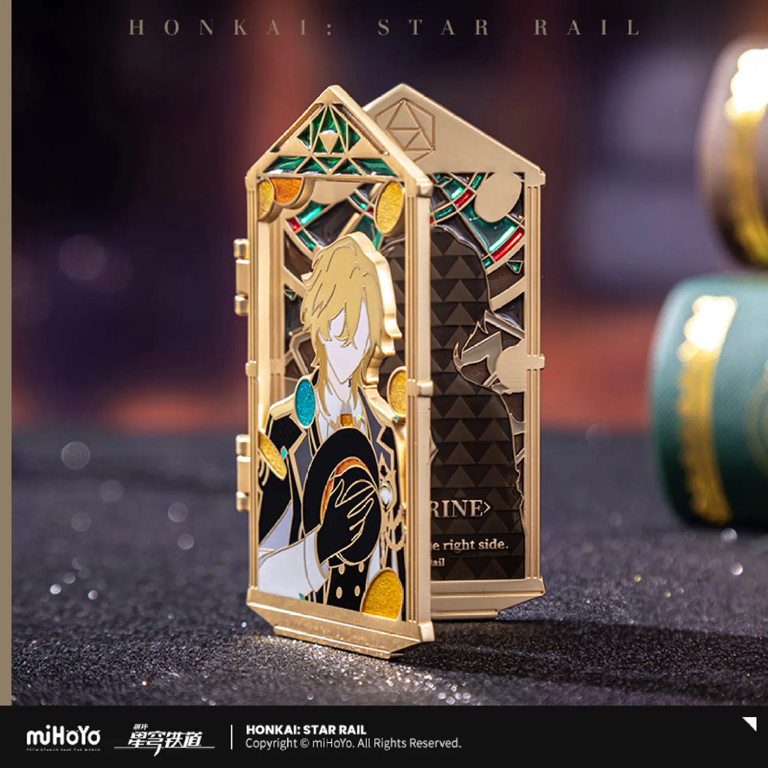 Pre-Order Honkai: Star Rail - Stoneheart's Oath Ring Series Metal Badge
