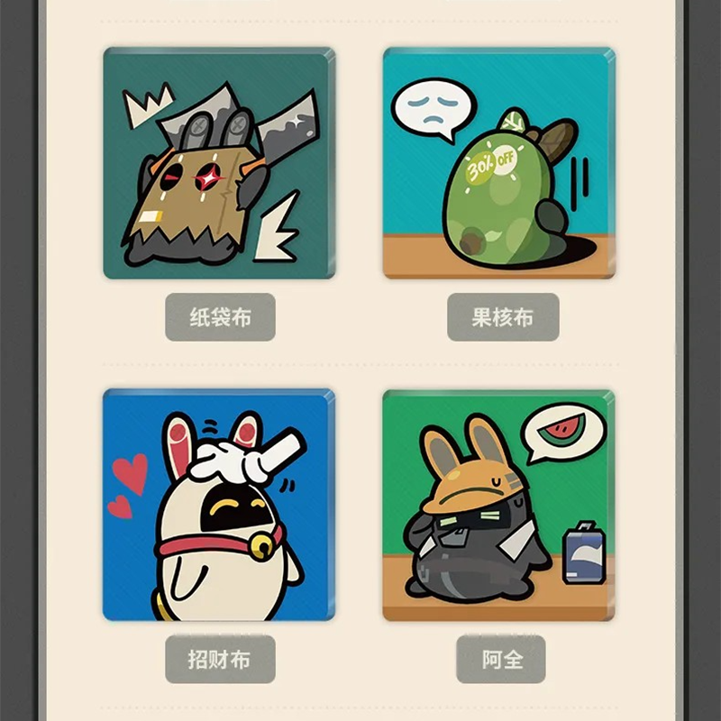 Zenless Zone Zero - En Nah, Enn Ennen! Series Bangboo Acrylic Fridge Magnet