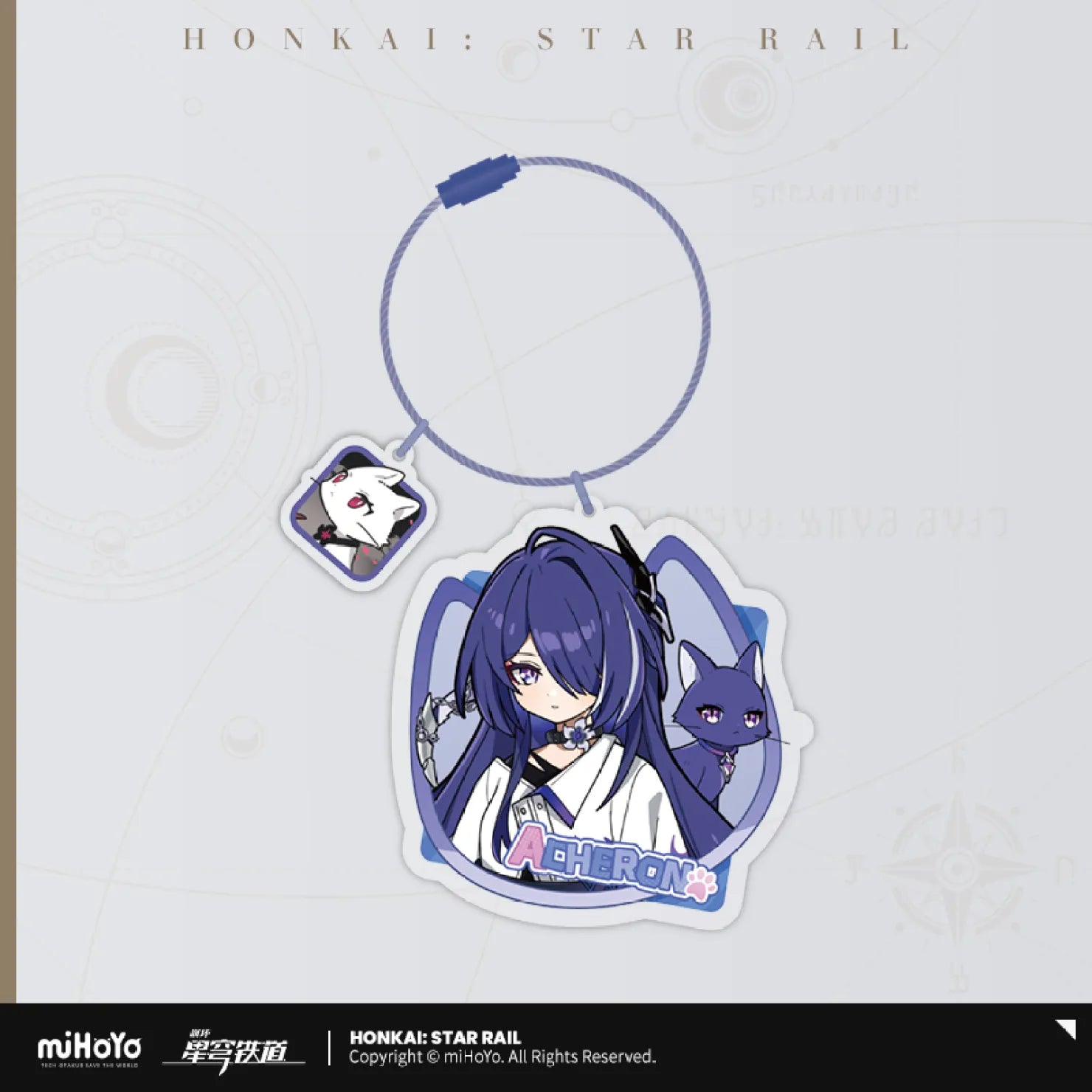 Honkai: Star Rail - Little Cat Series Acrylic Keychain