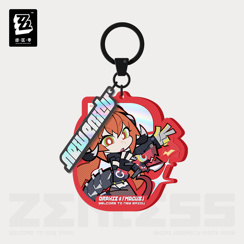 Pre-Order Zenless Zone Zero - New Eridu Series Chibi Acrylic Keychain: Obol Squad