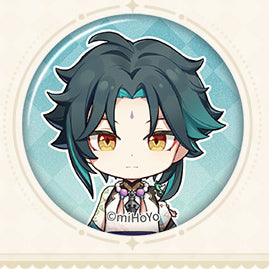 Genshin Impact - The Snapshot of a Jade-Covered Screen Series Mini Badges Set