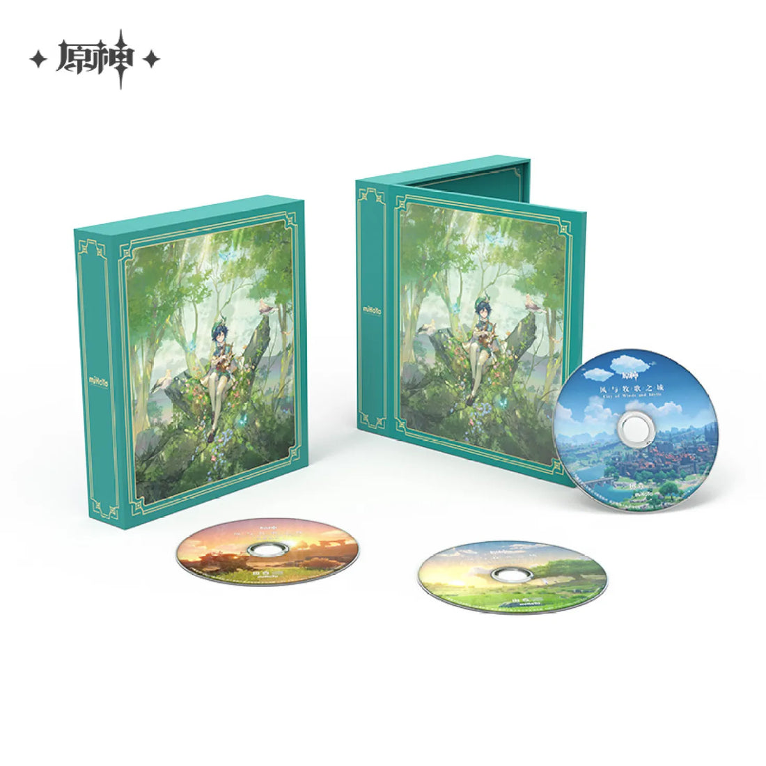 Genshin Impact - City of Winds and Idylls Mondstadt Original Soundtrack CD Box Set