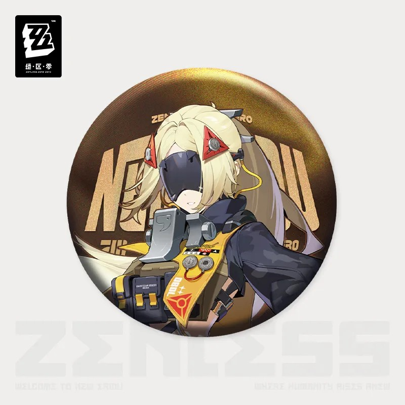 Zenless Zone Zero - Standing Design Series Tinplate Badge: Obol Squad