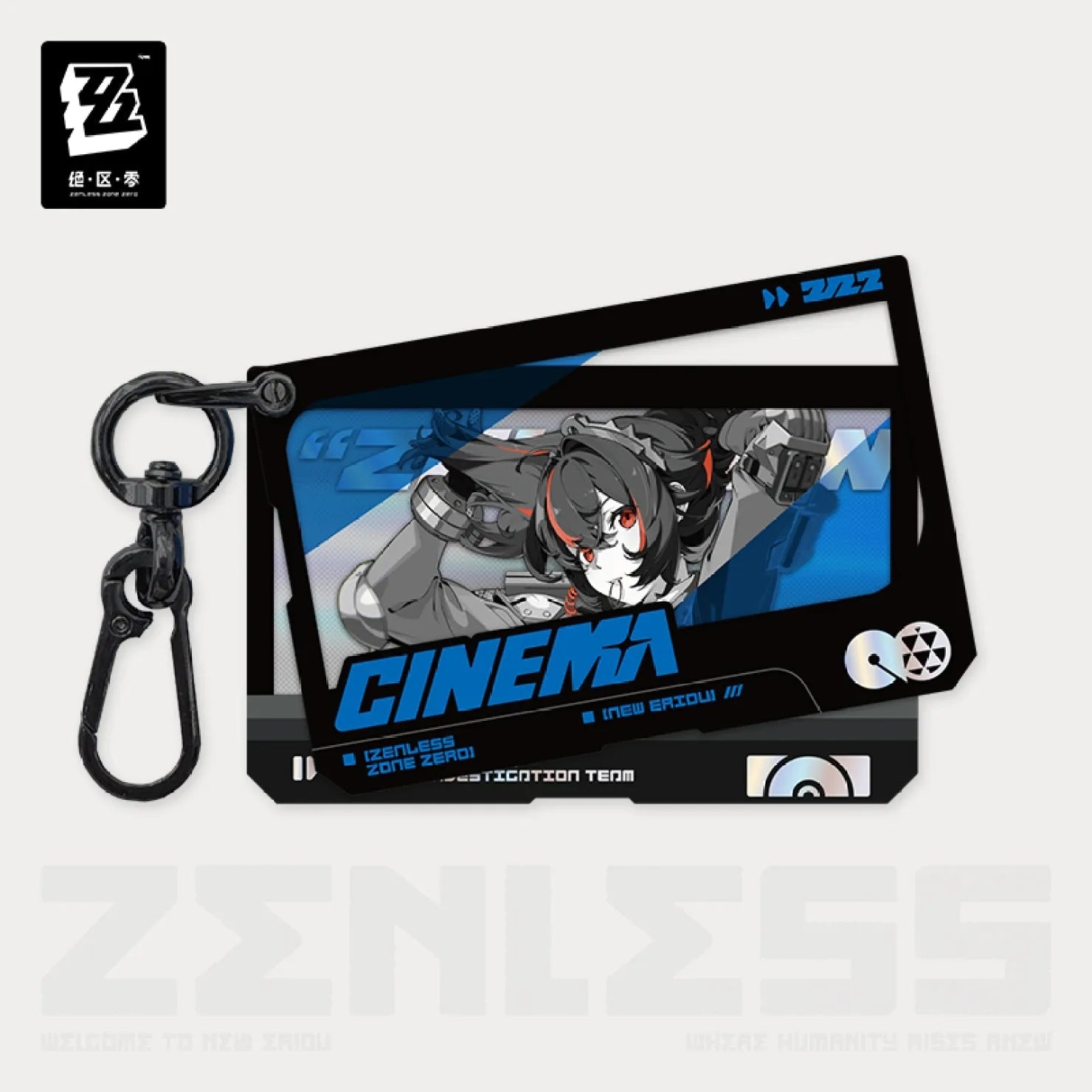 Zenless Zone Zero - Mindscape Cinema Layered Acrylic Keychain : Criminal Investigation Special Response Team