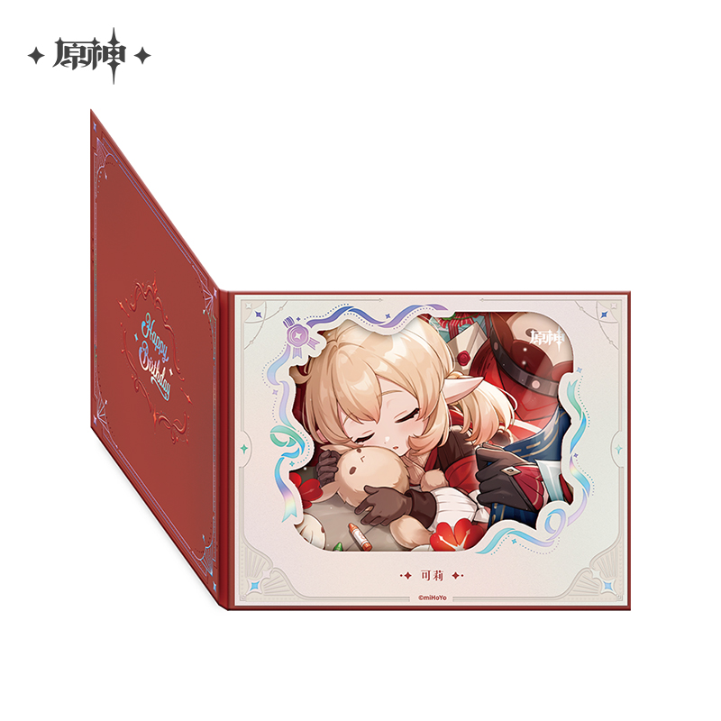 Pre-Order Genshin Impact - Day of Destiny Birthday Series Flip-Style Framed Shikishi 2025 Ver.3