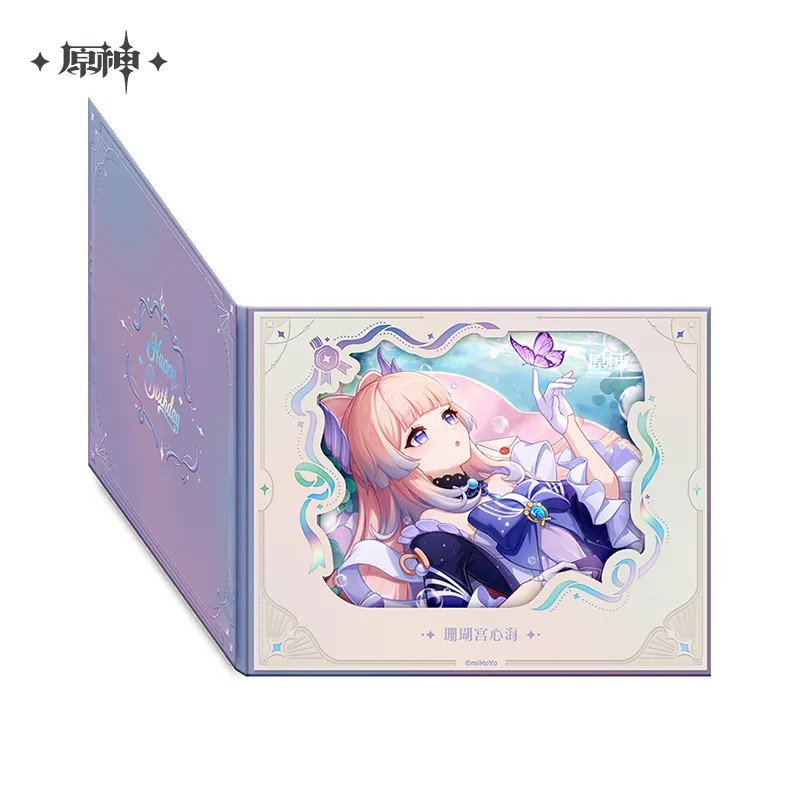 Pre-Order Genshin Impact - Day of Destiny Birthday Series Flip-Style Framed Shikishi 2025