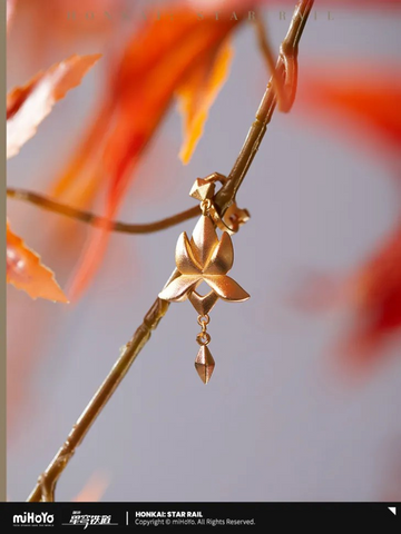 Honkai: Star Rail - Dan Heng ¡¤ Imbibitor Lunae Impression Water Lotus Ear Clips