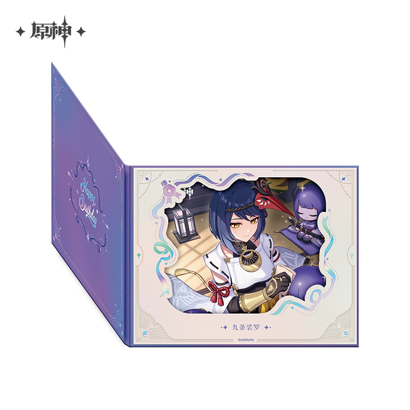 Pre-Order Genshin Impact - Day of Destiny Birthday Series Flip-Style Framed Shikishi 2025 Ver.3