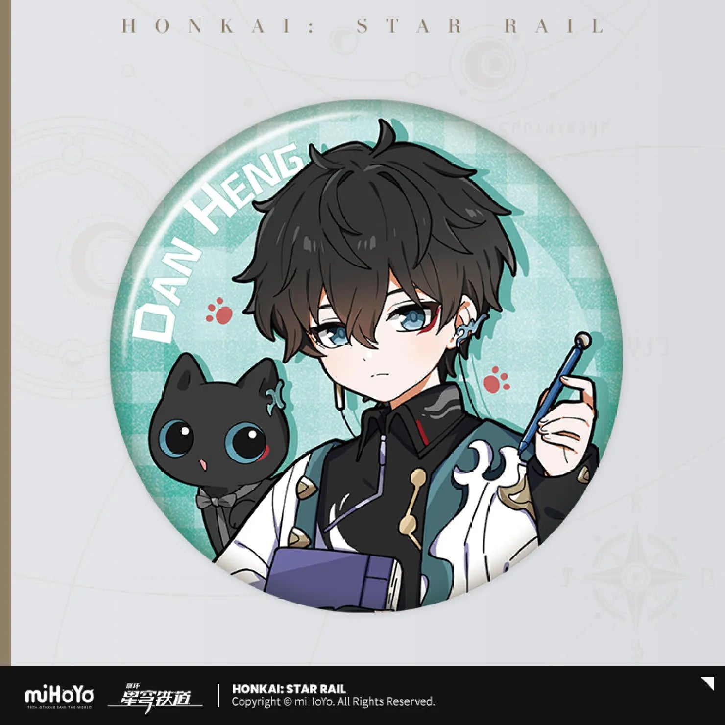 Honkai: Star Rail - Little Cat Series Tinplate Badge