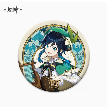 Genshin Impact Mondstadt Character Badges