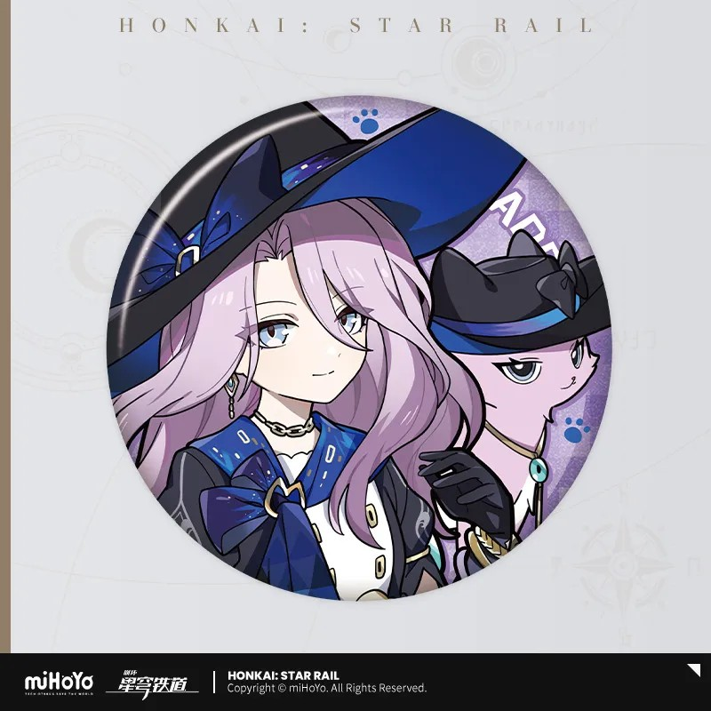 Honkai: Star Rail - Little Cat Series Tinplate Badge