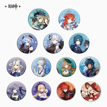 Genshin Impact - Teyvat Style Character Badge