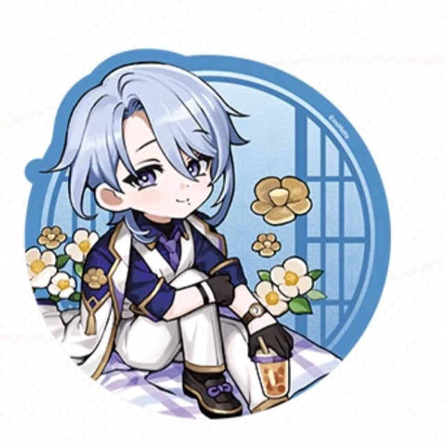 Genshin Impact - Outing Theme Series Chibi Characte Mouse Pad