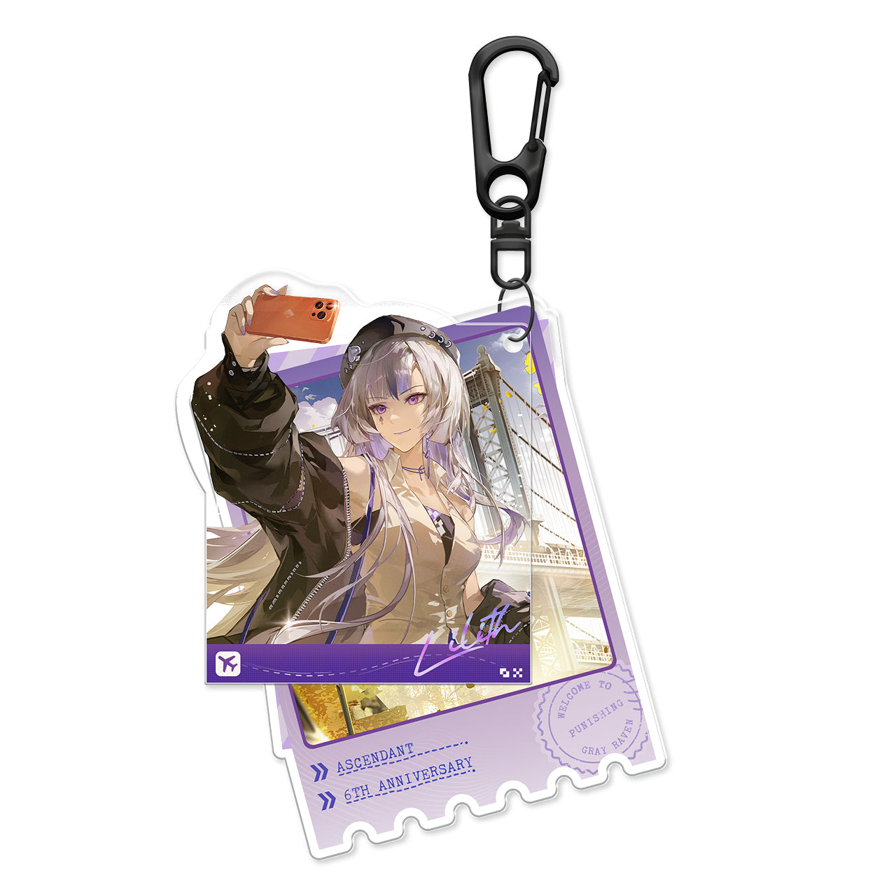 Pre-Order Punishing: Gray Raven - 6th Anniversary Echoes of Elsewhere Acrylic Charm